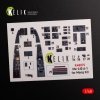 KELIK K48075 Messerschmitt Me-410 A1 interior 3D decals for Meng Model kit 1/48